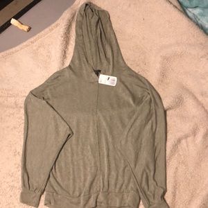 Never worn light green sweatshirt